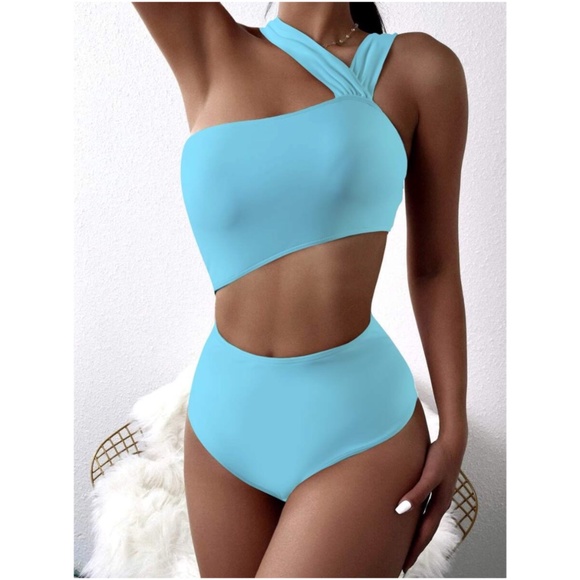 Cut out strappy monokini boho One Piece Swim Pink - Picture 2 of 11